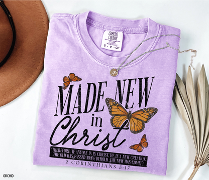 Made New in Christ Adult Comfort Colors T-Shirt
