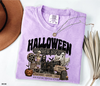 Halloween Horror Adult Comfort Colors T-Shirt