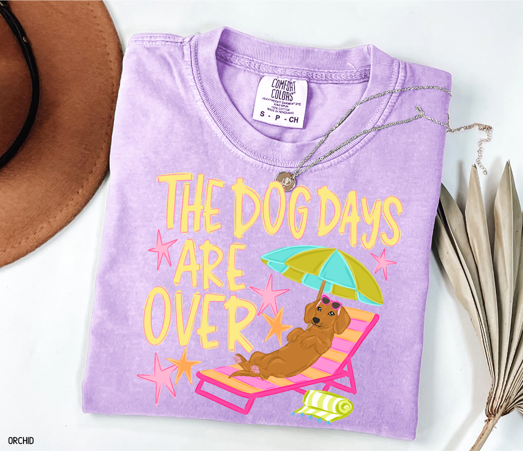 The Dog Days Are Over Comfort Colors T-Shirt