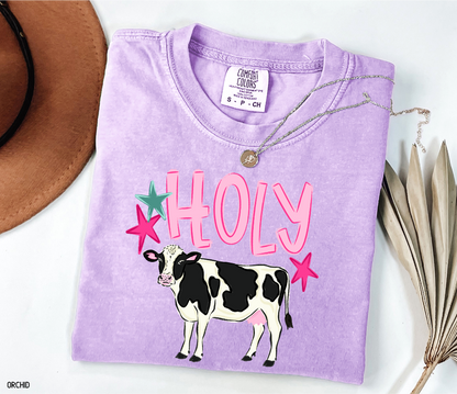 Hoy Cow Adult Comfort Colors T-Shirt