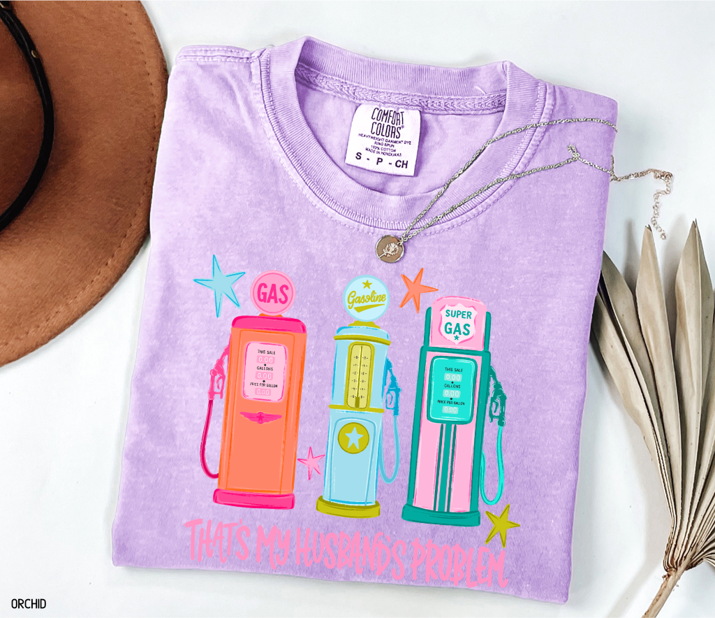 That's my Husband's Problem Adult Comfort Colors T-Shirt