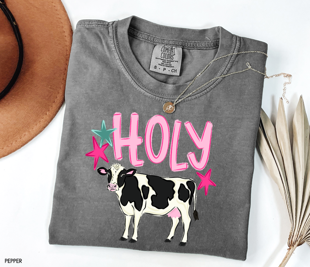 Hoy Cow Adult Comfort Colors T-Shirt