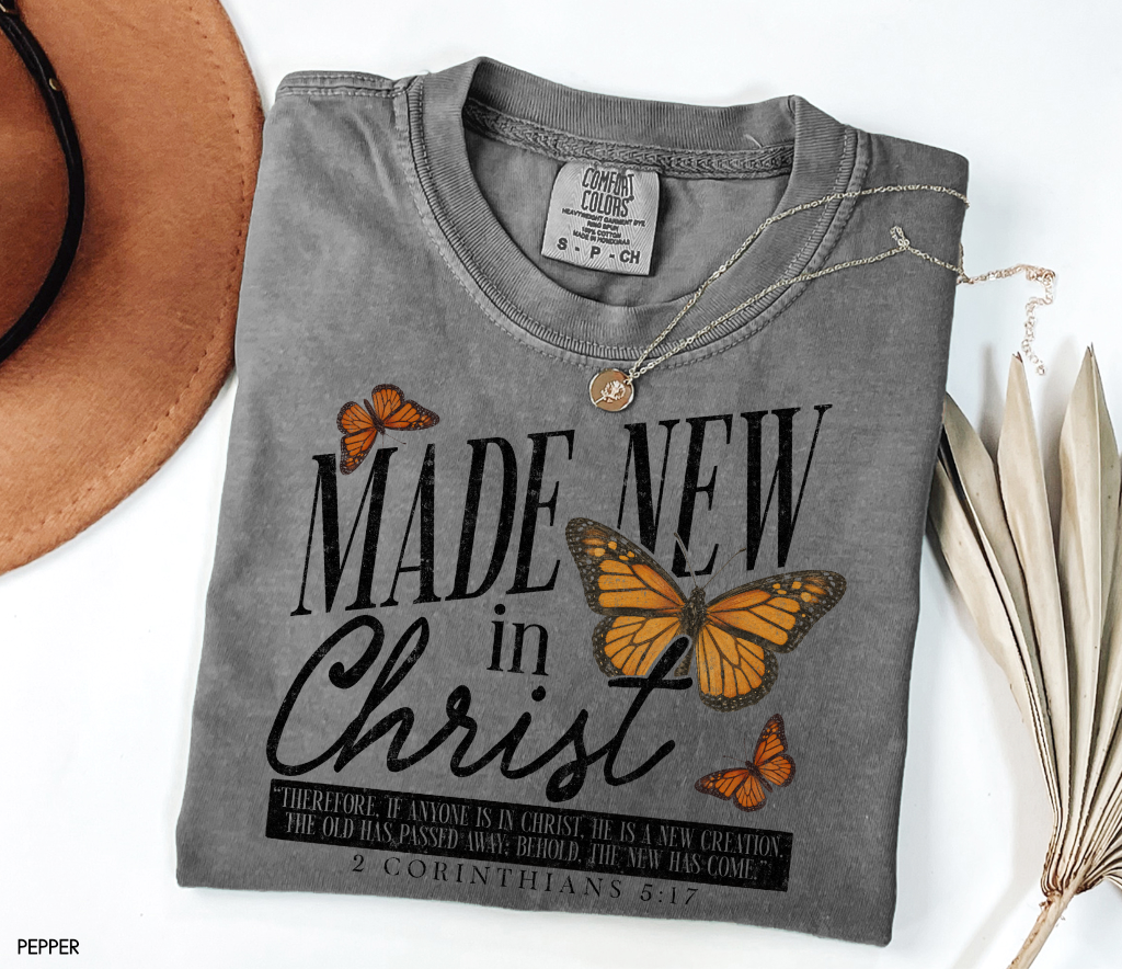 Made New in Christ Adult Comfort Colors T-Shirt