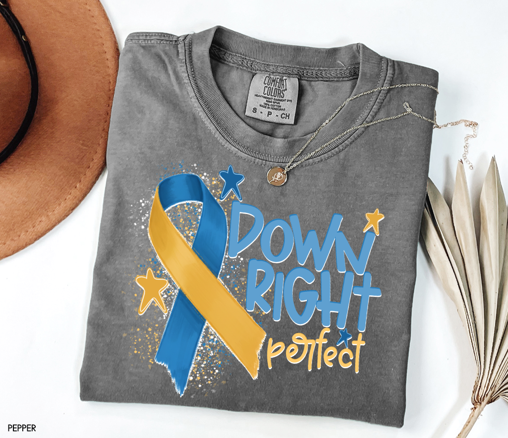 Down Right Perfect Adult Comfort Colors T-shirt