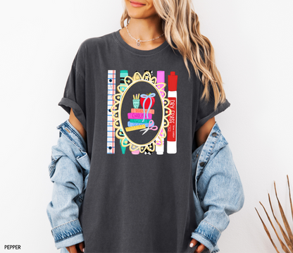 Teacher Subjects Comfort Colors T-Shirt