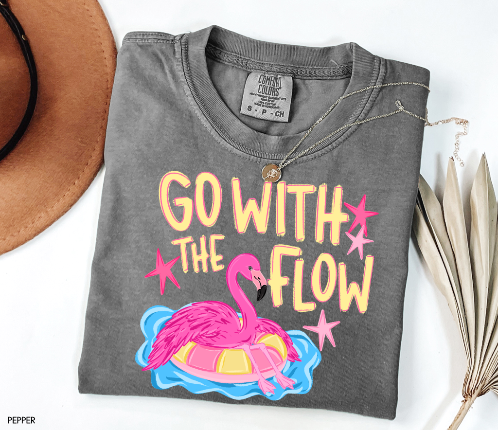 Go With The Flow Comfort Colors T-Shirt