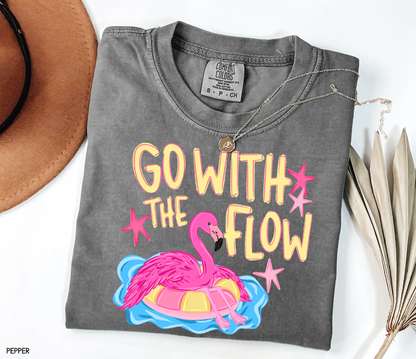 Go With The Flow Comfort Colors T-Shirt
