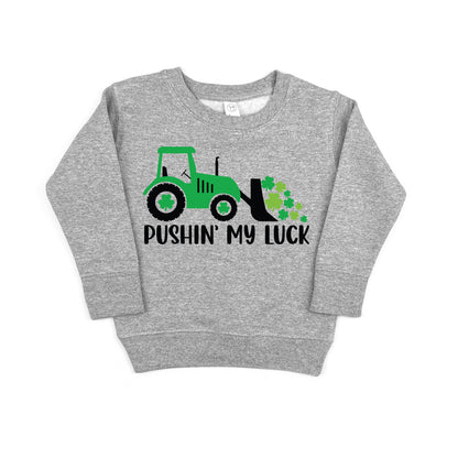 Pushin My Luck Kids Sweatshirt