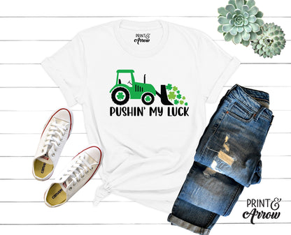 Pushin My Luck Adult T-shirt