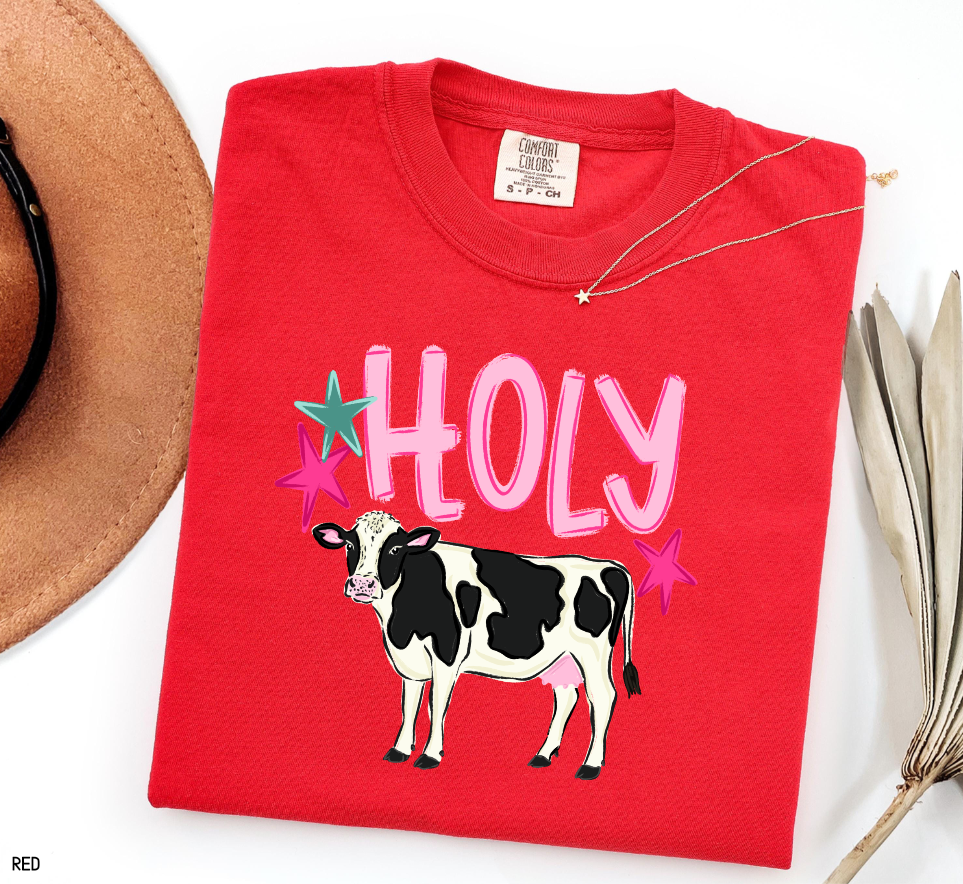 Hoy Cow Adult Comfort Colors T-Shirt
