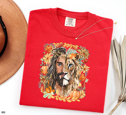 Jesus Lion of Judah Adult Comfort Colors T-shirt