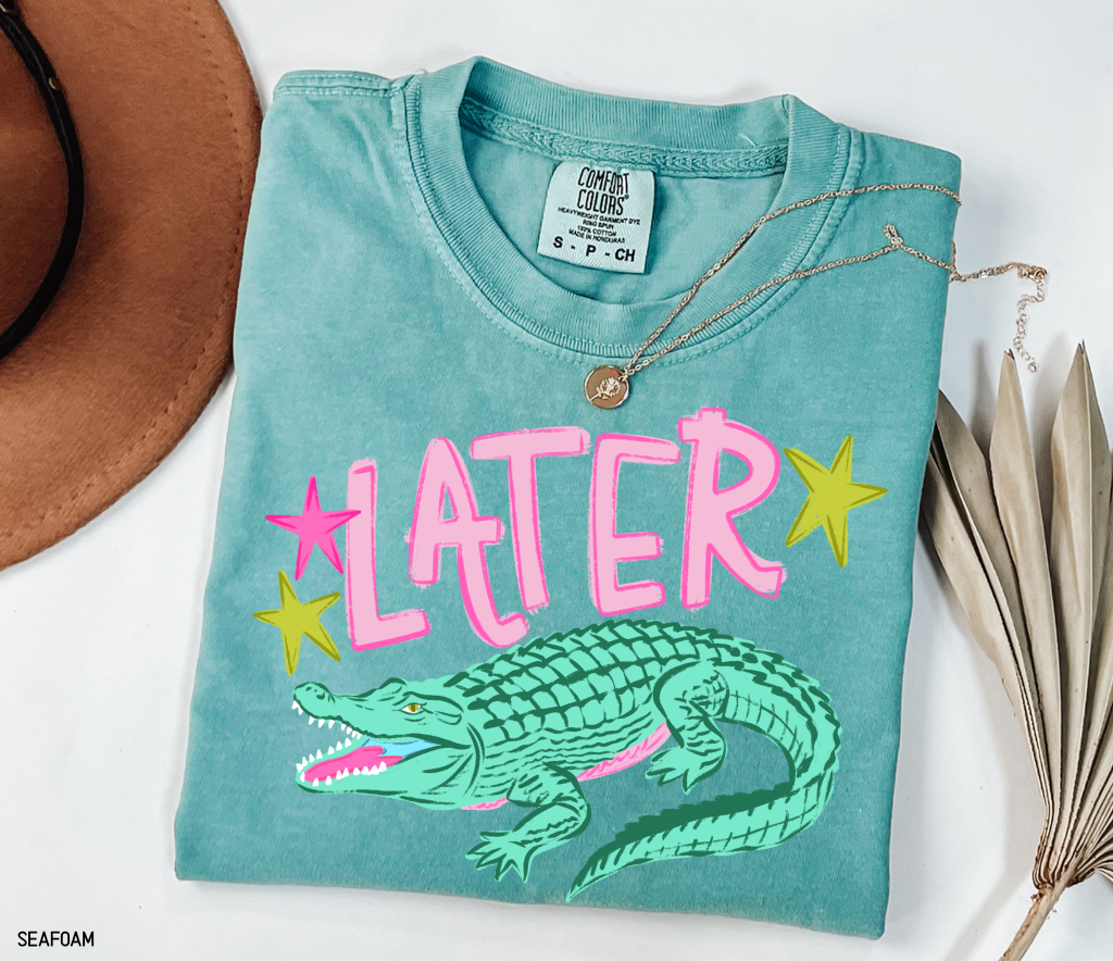 Later Gator Adult Comfort Colors T-Shirt