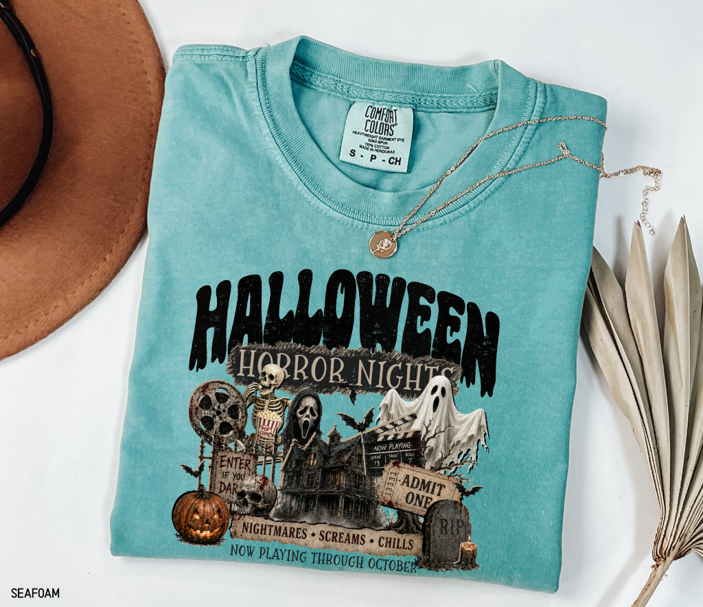 Halloween Horror Adult Comfort Colors T-Shirt