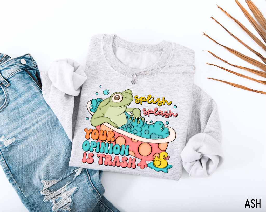 Splish Splash Adult Sweatshirt