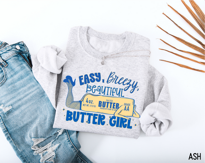 Butter Girl Adult Sweatshirt