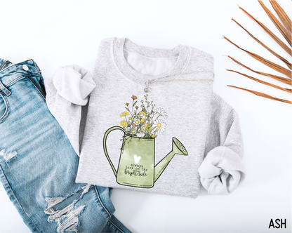 Always Look On The Bright Side Adult Sweatshirt