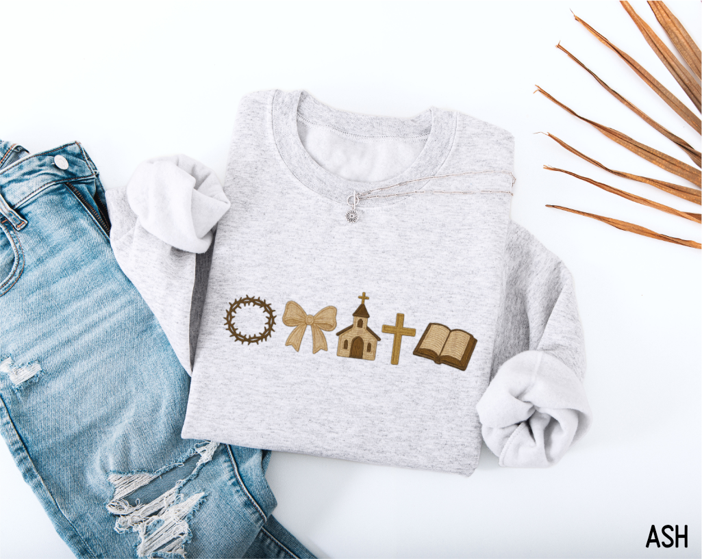 Faith Icons Adult Sweatshirt