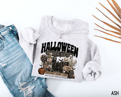 Halloween Horror Movie Adult Sweatshirt