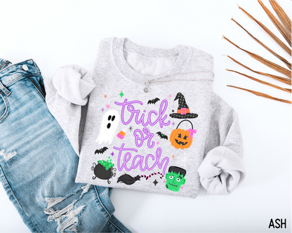 Trick or Teach Adult Sweatshirt