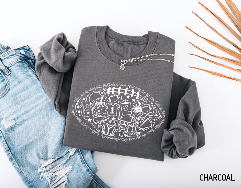 Football Adult Sweatshirt