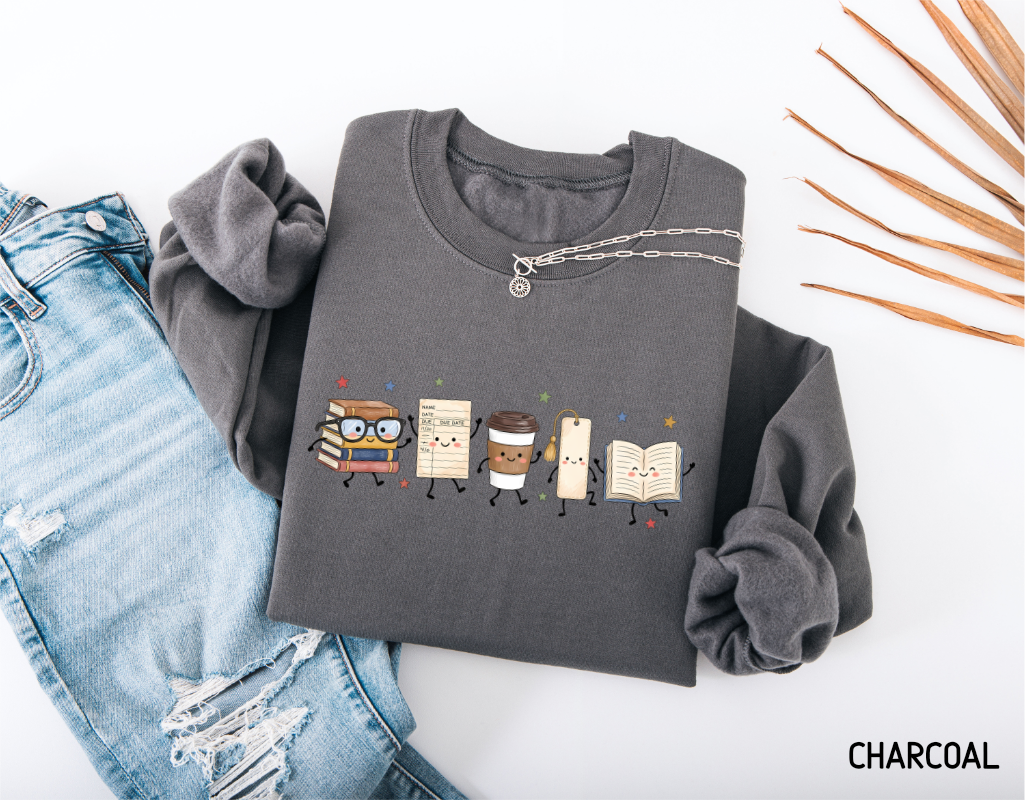 Book Lovers Adult Sweatshirt