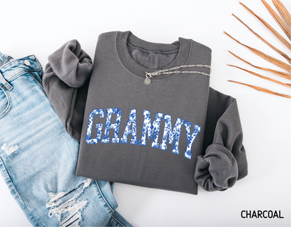 Toile Grammy Adult Sweatshirt