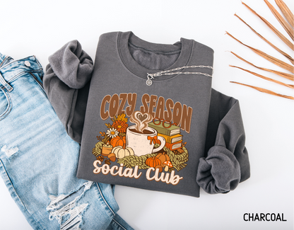 Cozy Season Social Club Adult Sweatshirt