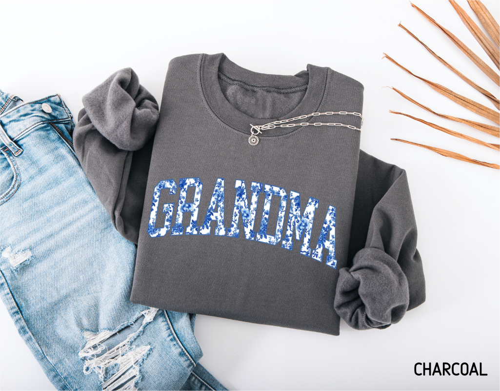 Toile Grandma Adult Sweatshirt