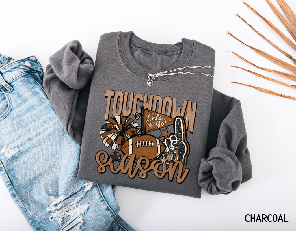 Touchdown Season Adult Sweatshirt