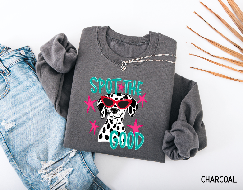 Spot the Good Dalmatian Adult Sweatshirt