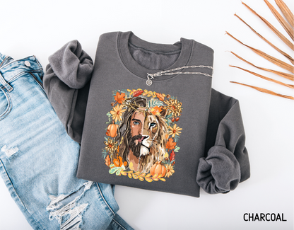 Jesus Lion of Judah Adult Sweatshirt
