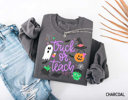 Trick or Teach Adult Sweatshirt