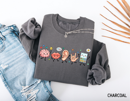 Speech Therapy Adult Sweatshirt
