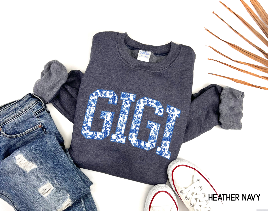 Toile Gigi Adult Sweatshirt