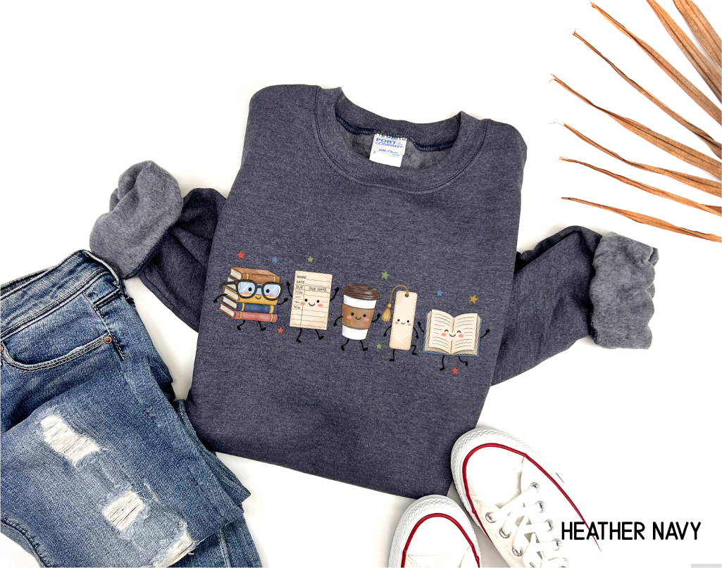 Book Lovers Adult Sweatshirt