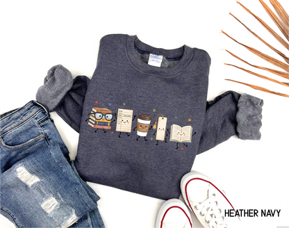 Book Lovers Adult Sweatshirt