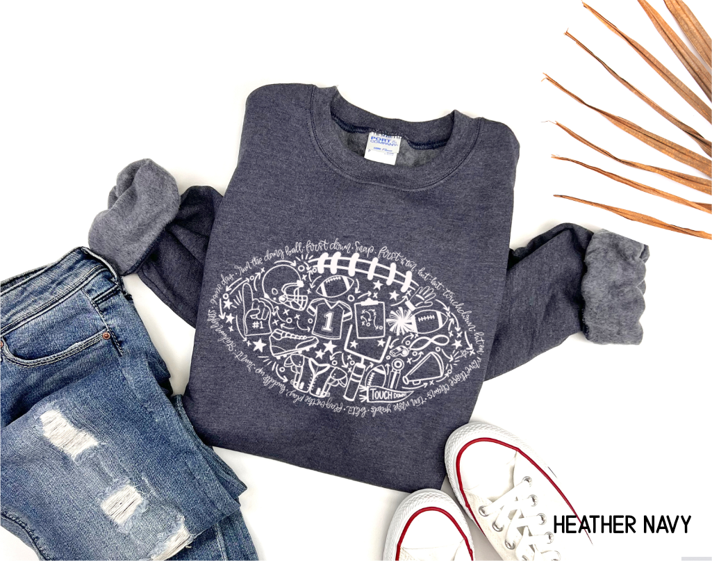 Football Adult Sweatshirt
