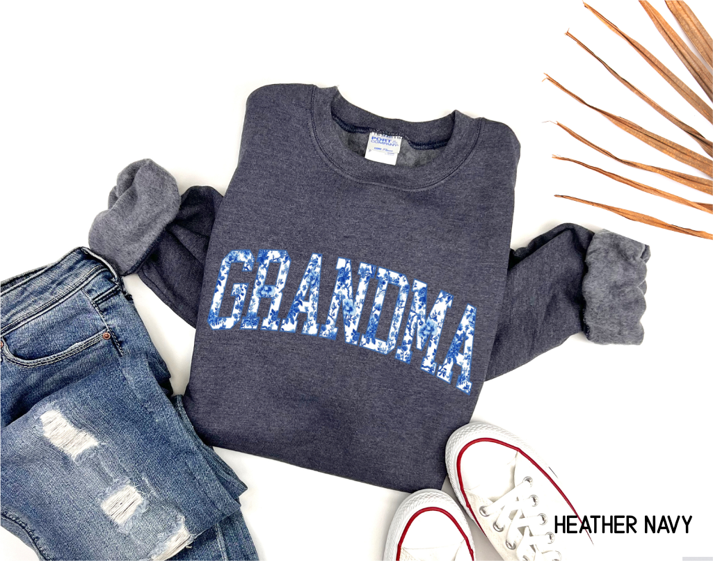 Toile Grandma Adult Sweatshirt