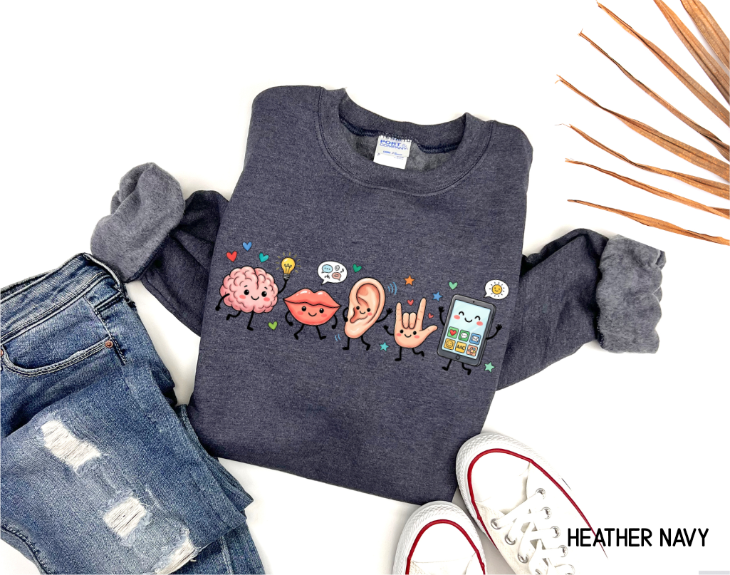 Speech Therapy Adult Sweatshirt