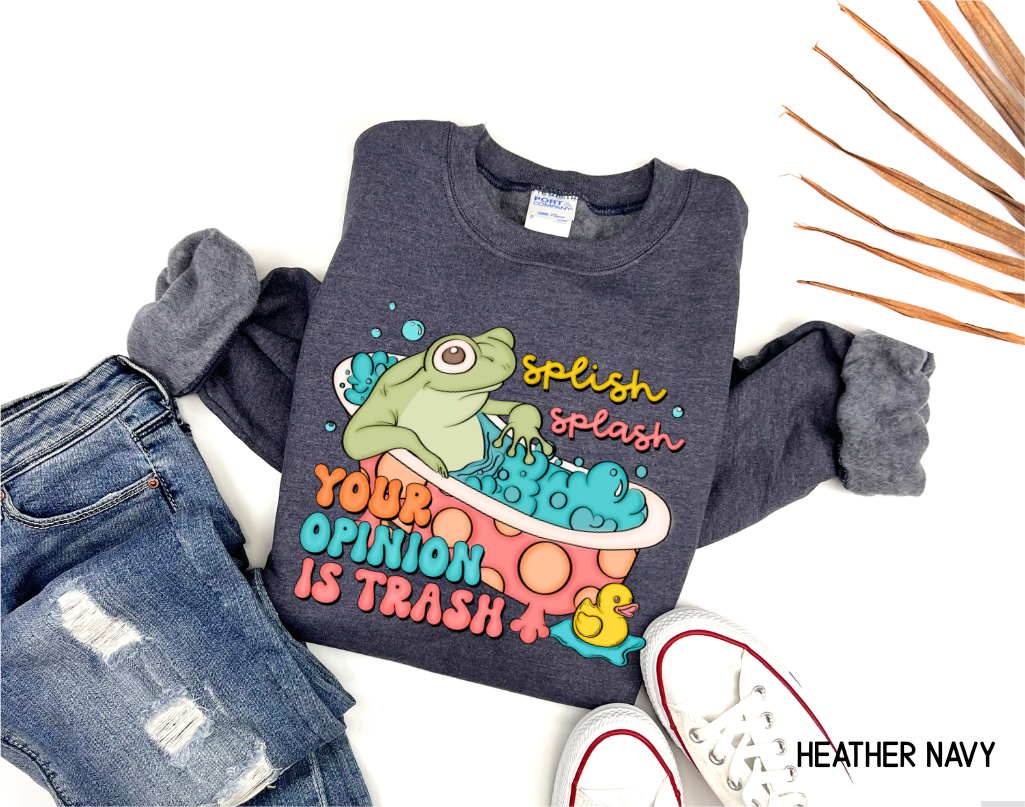 Splish Splash Adult Sweatshirt