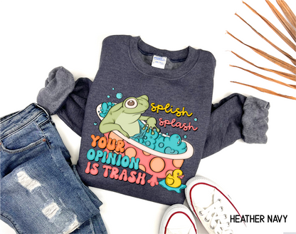 Splish Splash Adult Sweatshirt