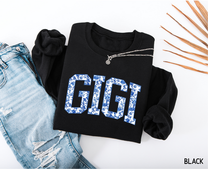 Toile Gigi Adult Sweatshirt