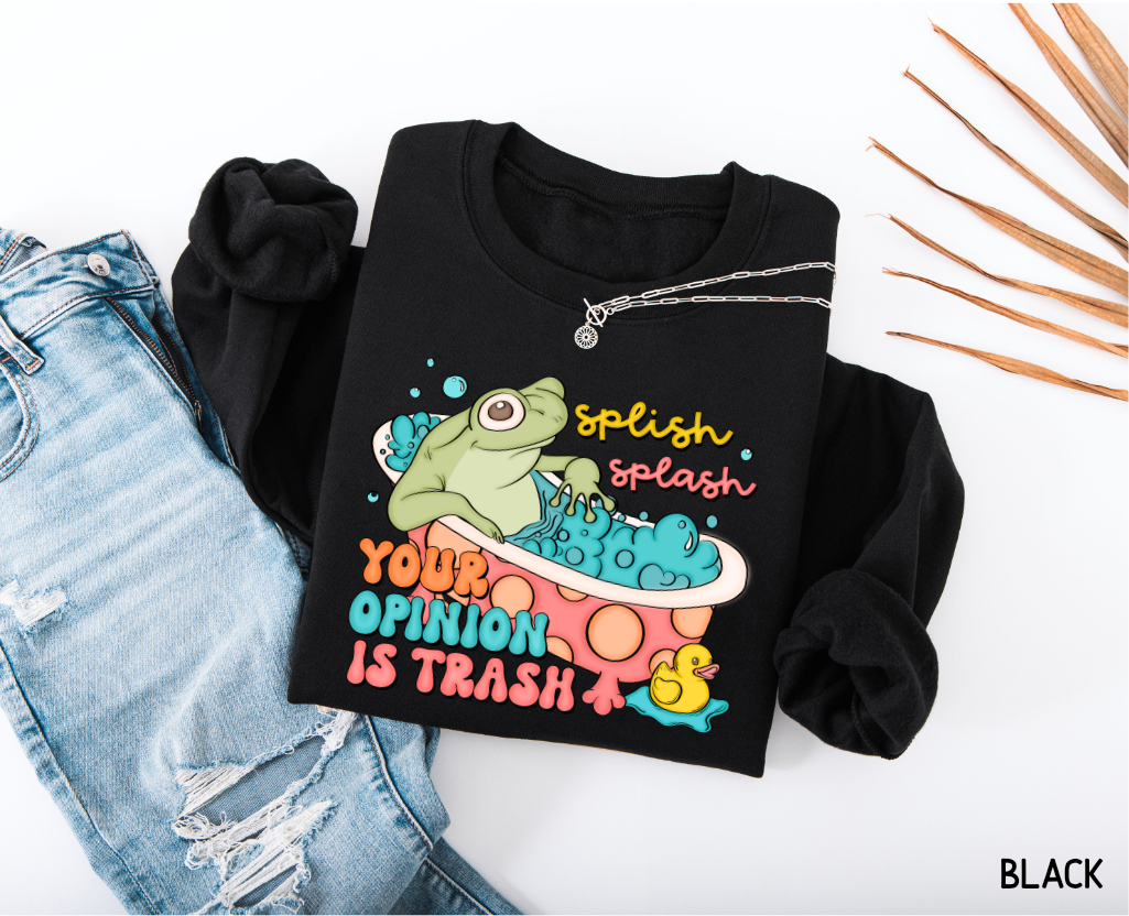 Splish Splash Adult Sweatshirt