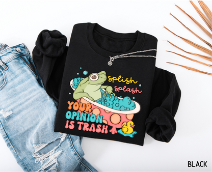Splish Splash Adult Sweatshirt