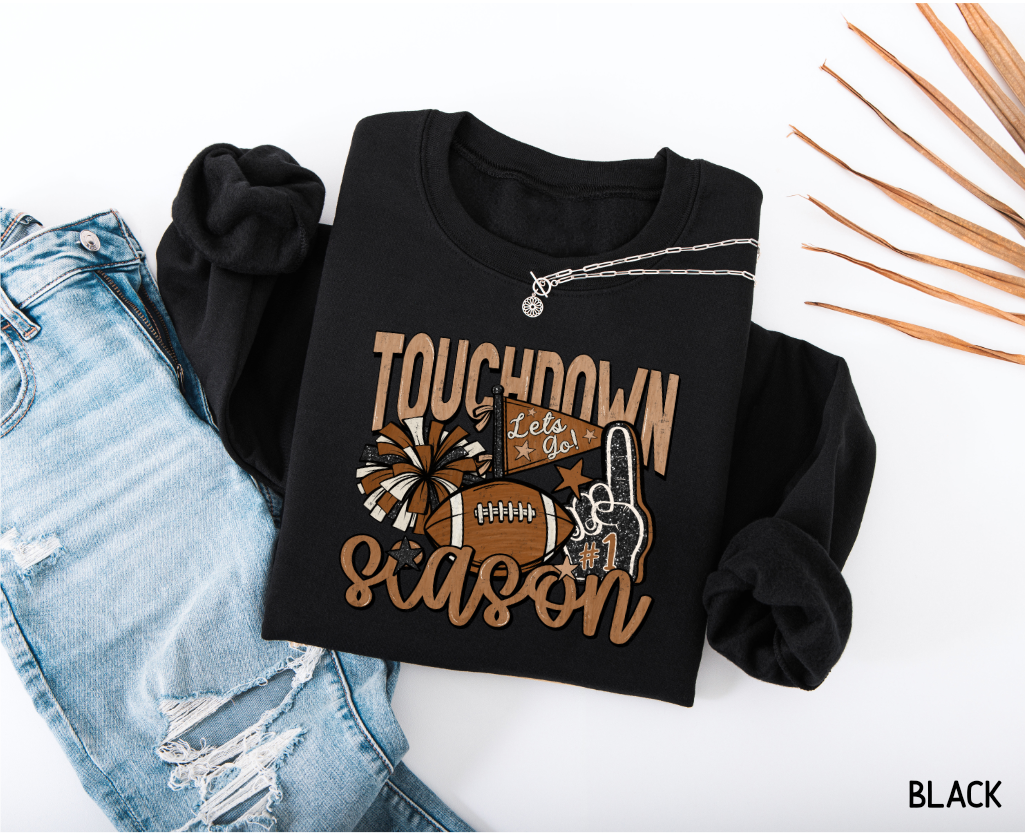 Touchdown Season Adult Sweatshirt