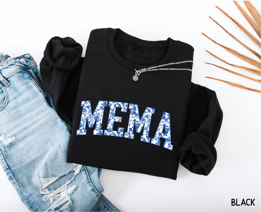 Toile Mema Adult Sweatshirt