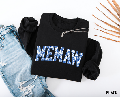 Toile Memaw Adult Sweatshirt