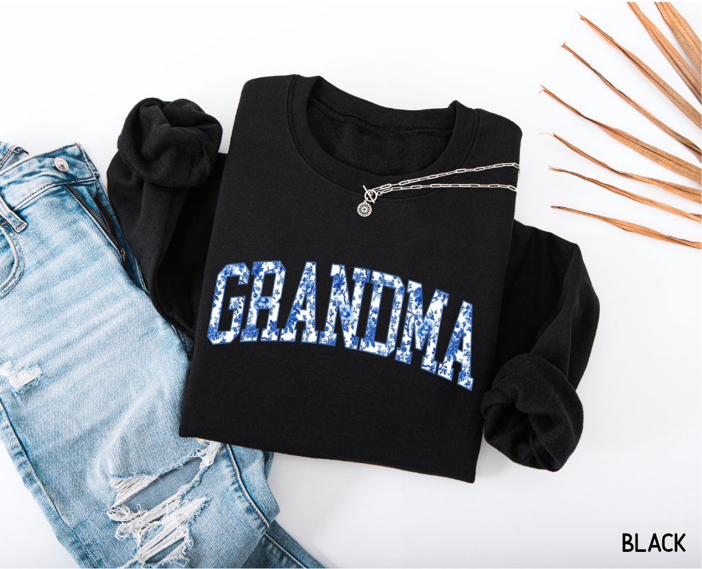 Toile Grandma Adult Sweatshirt