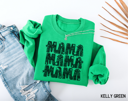 Mama with Stars Adult Sweatshirt