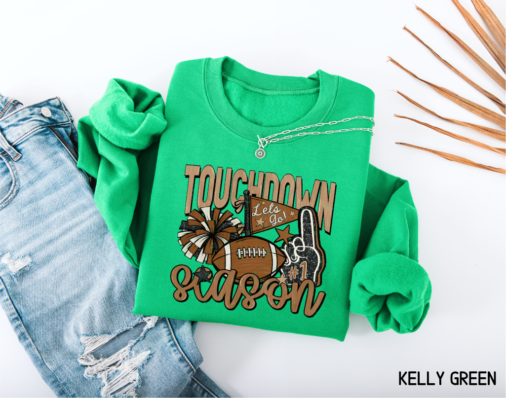 Touchdown Season Adult Sweatshirt